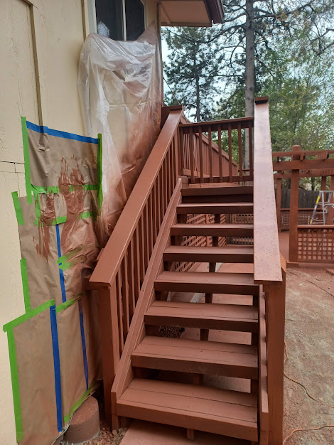 Exterior deck project