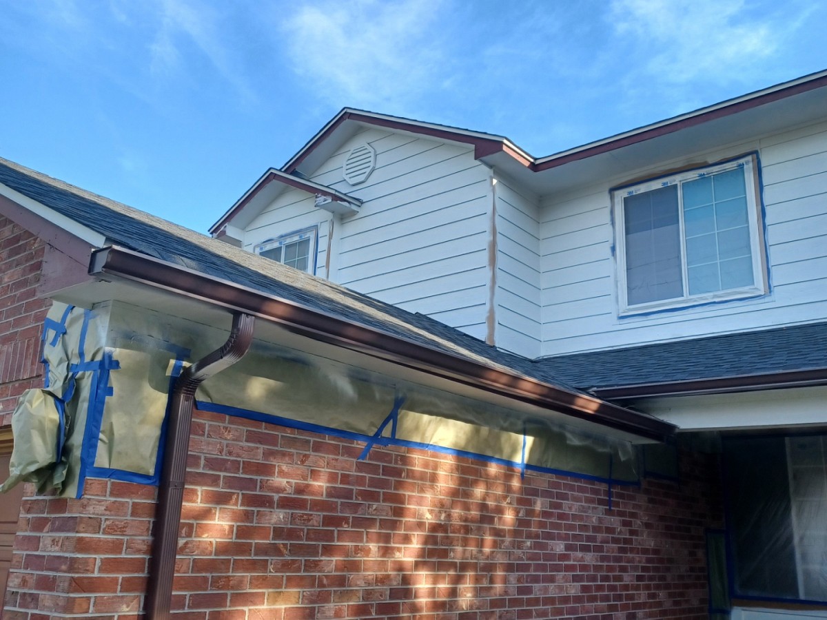 Exterior painting project in Arvada