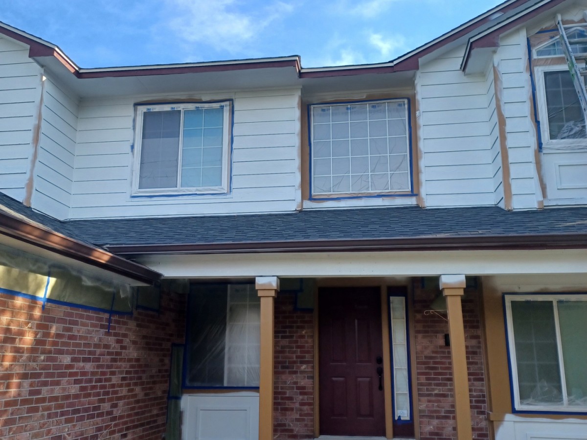 Exterior painting project in Arvada