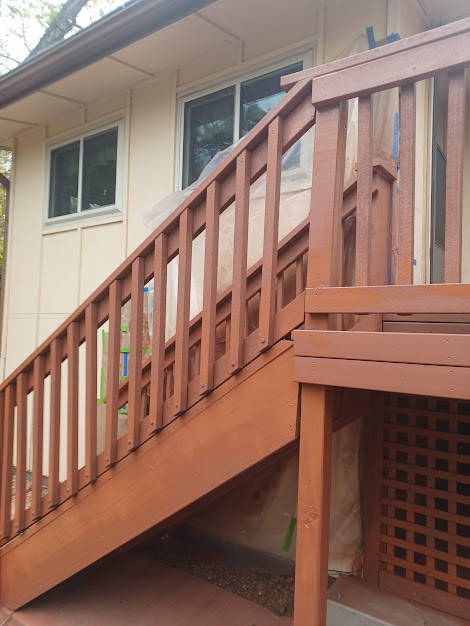 Exterior deck project