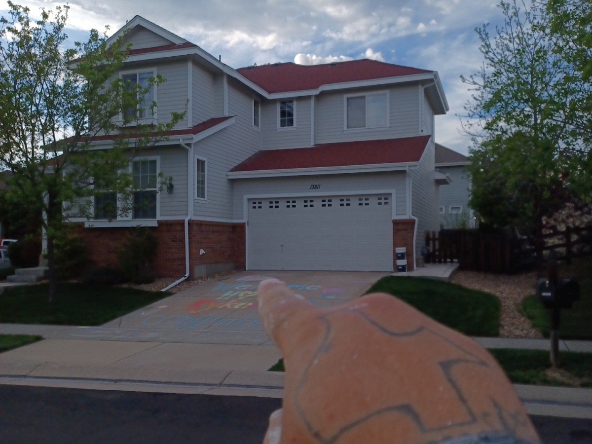 Exterior painting project in Arvada