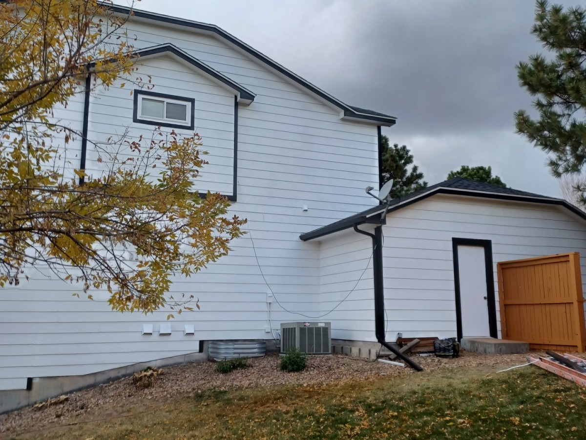 Exterior painting project in Arvada