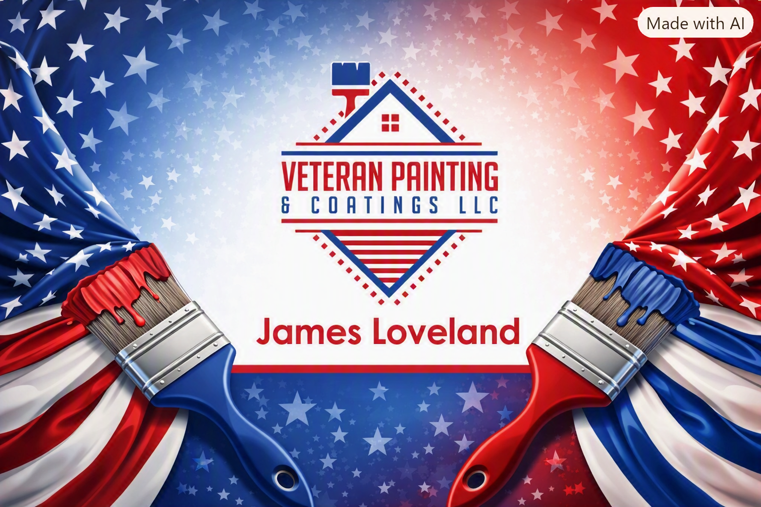 Veteran Painting & Coatings Logo
