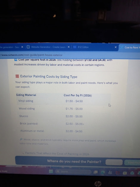 Painting pricing reference guide 3