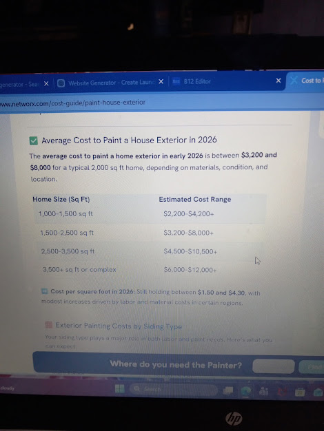 Painting pricing reference guide 2