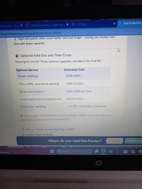 Painting pricing reference guide 4