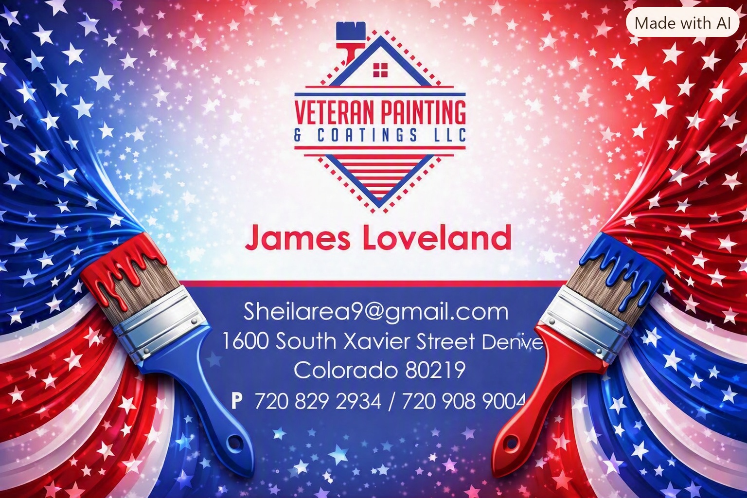 James Contact Card