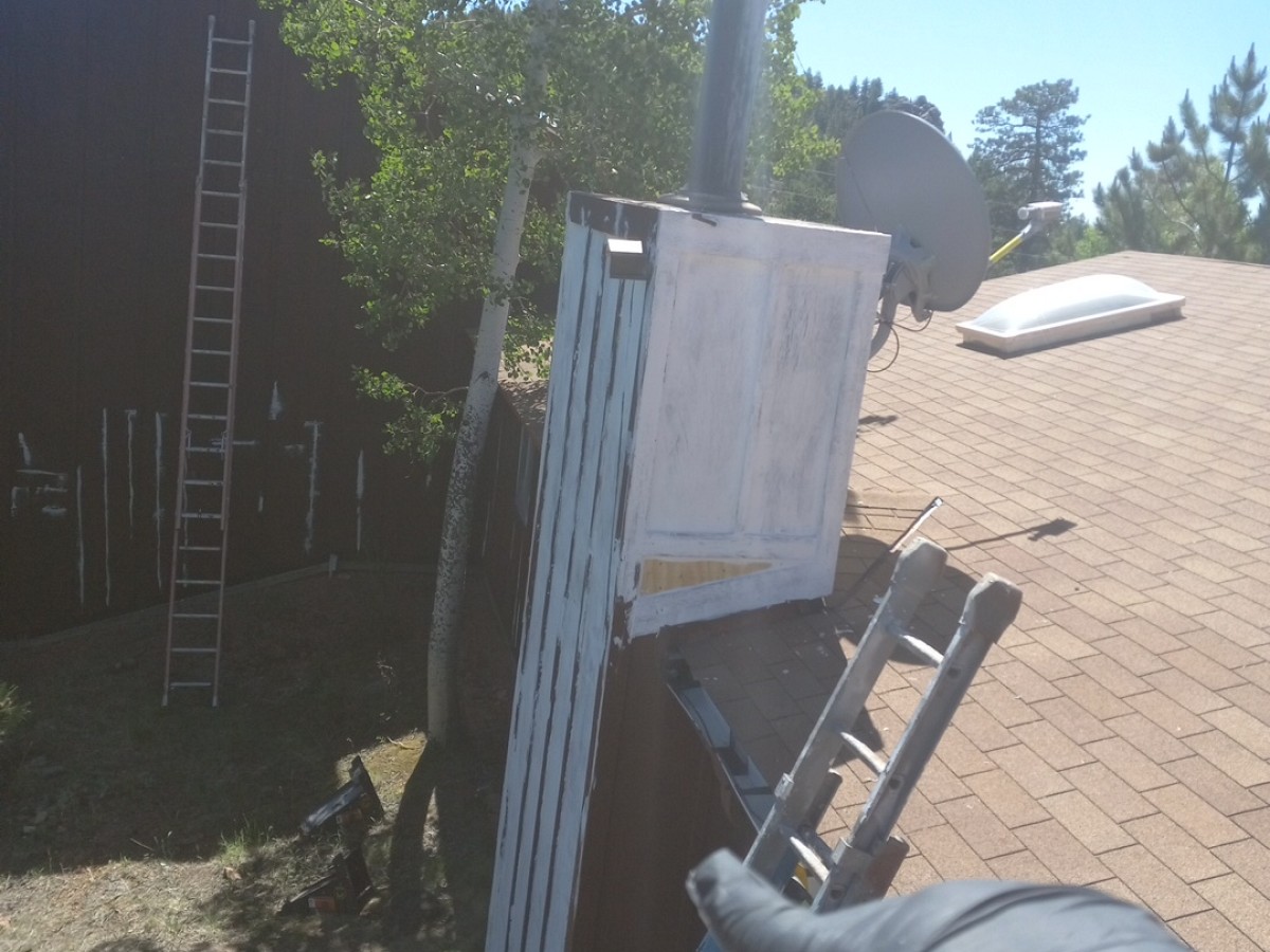 Siding repair project