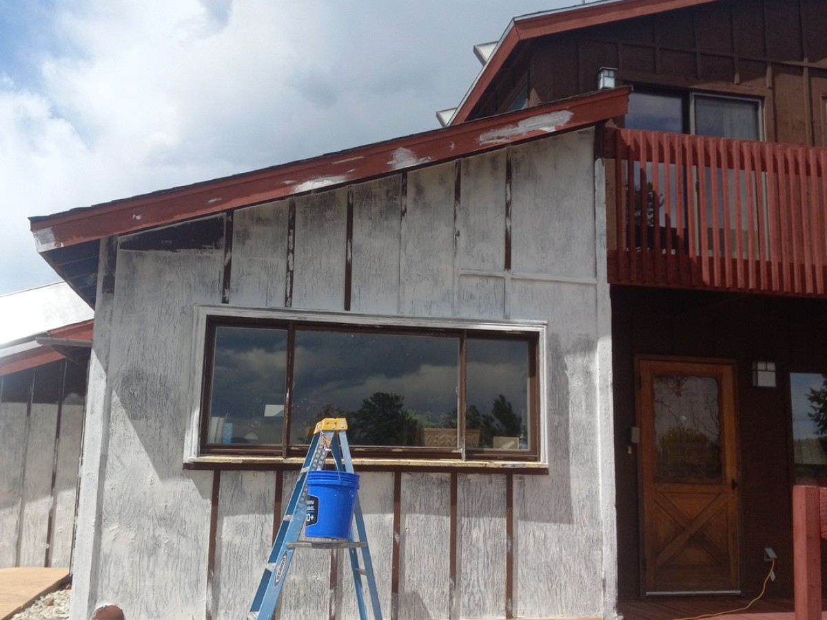 Siding repair project
