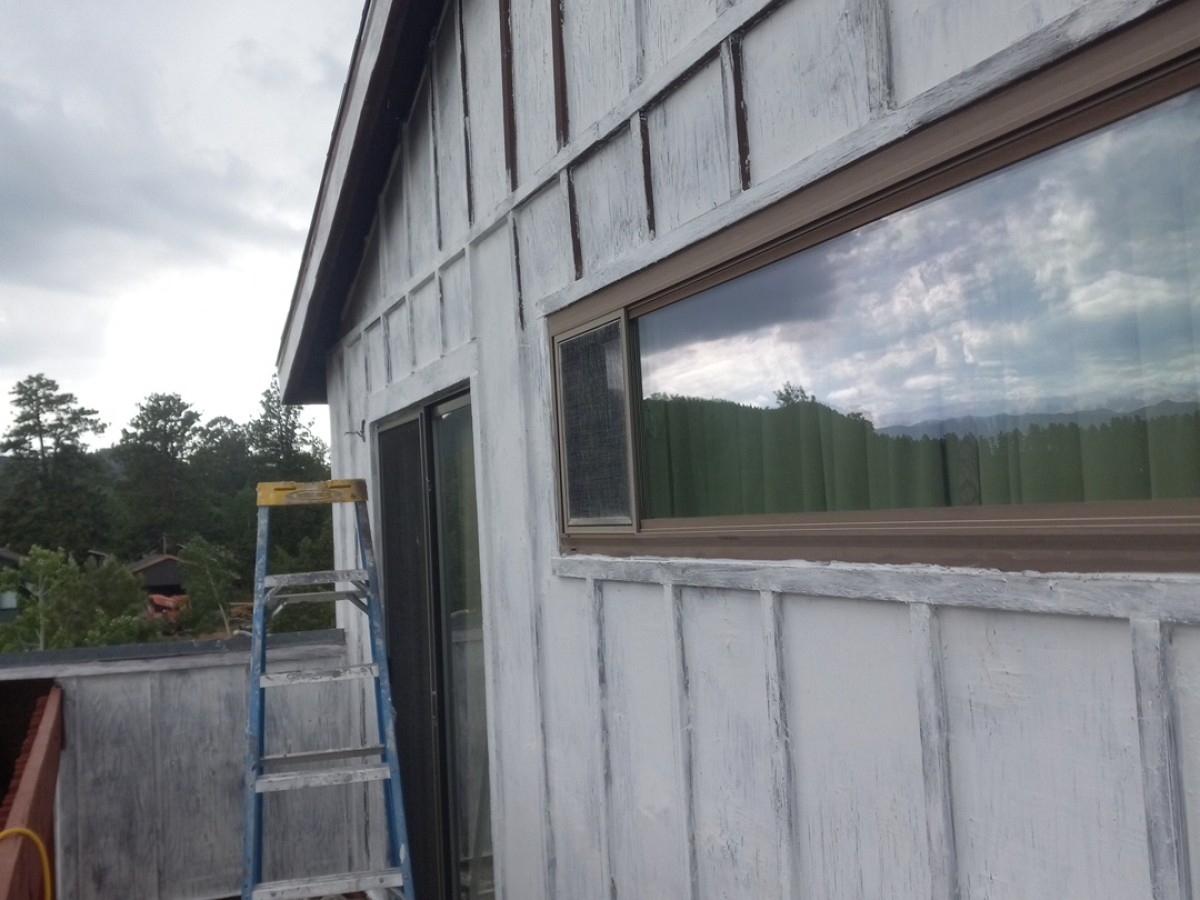 Siding repair project