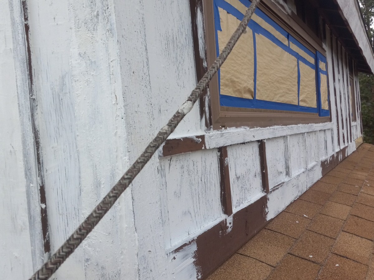 Siding repair project