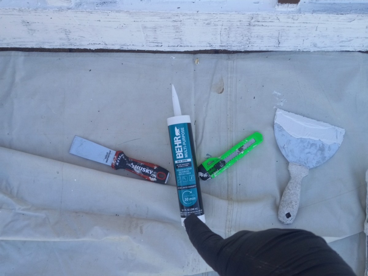 Siding repair project