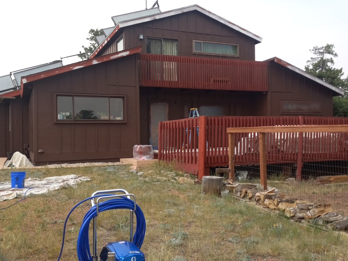 Siding repair project