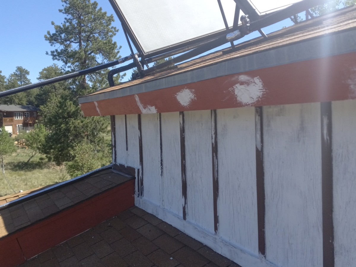 Siding repair project