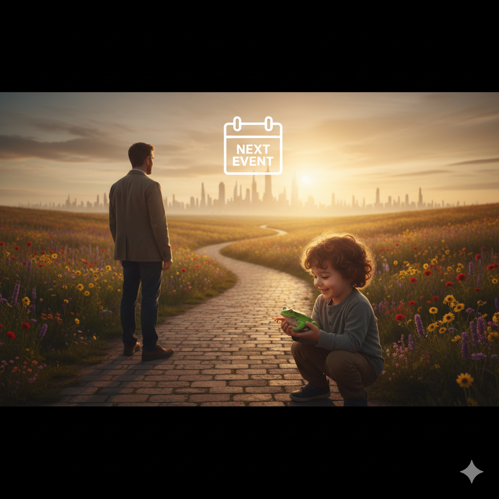 Someday Trap.  When our primary source of hope comes from future events, we&#x27;ve accidentally taught ourselves that today isn&#x27;t worth enjoying.