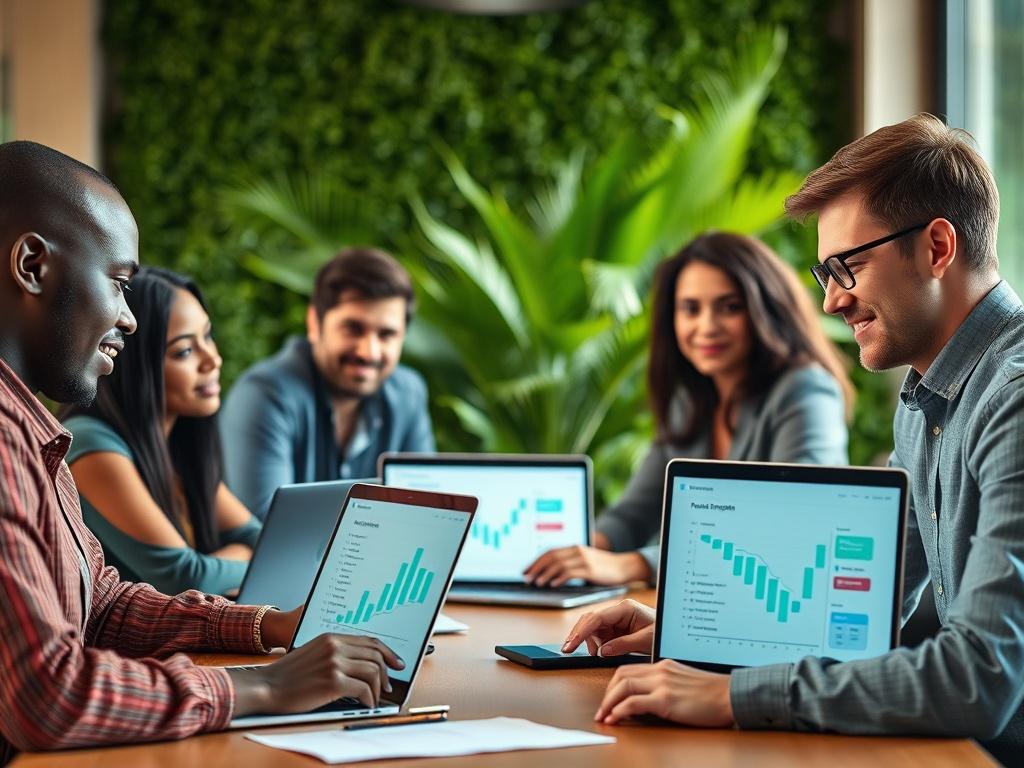 A hyper realistic close up shot of a group of