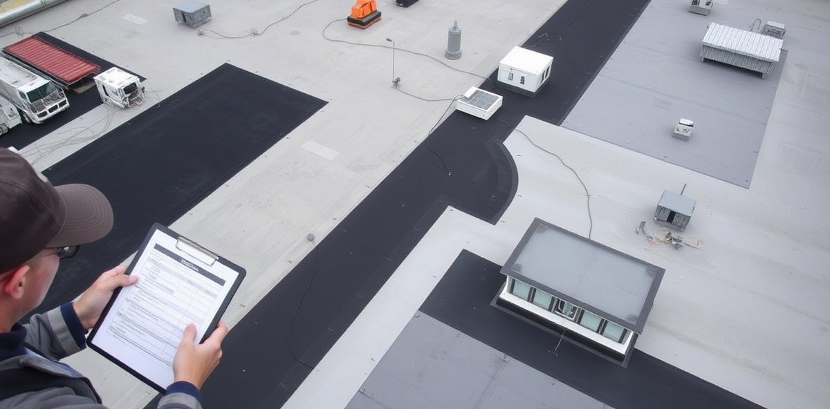 TPO roofing installation