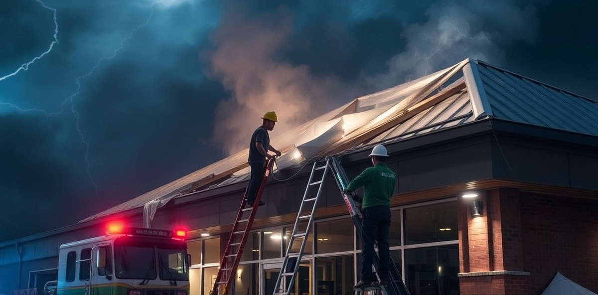Emergency roof repair
