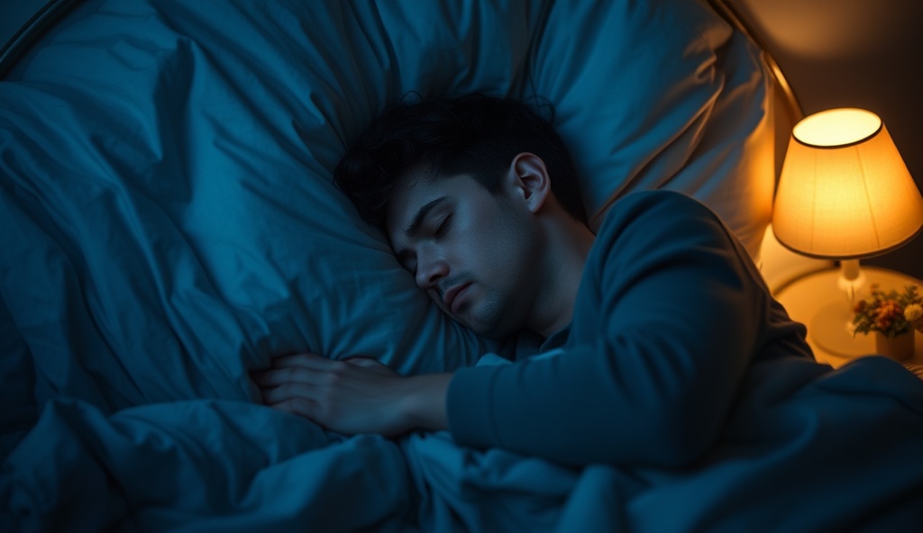 Sleep disruption and trauma connection showing peaceful restoration emerging