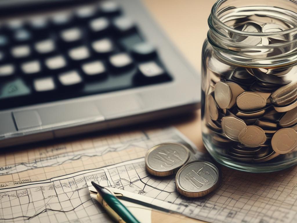 Create a high-resolution, hyper-realistic image that captures the essence of the blog titled "Mastering Your Finances: Key Strategies for Success." The composition should feature a confident financial consultant seated at a sleek, modern desk in a bright and inviting office environment. The consultant should be a middle-aged Black woman, dressed in professional attire, exuding warmth and approachability. She should be engaging directly with the viewer, perhaps with a friendly smile and hands gestured toward