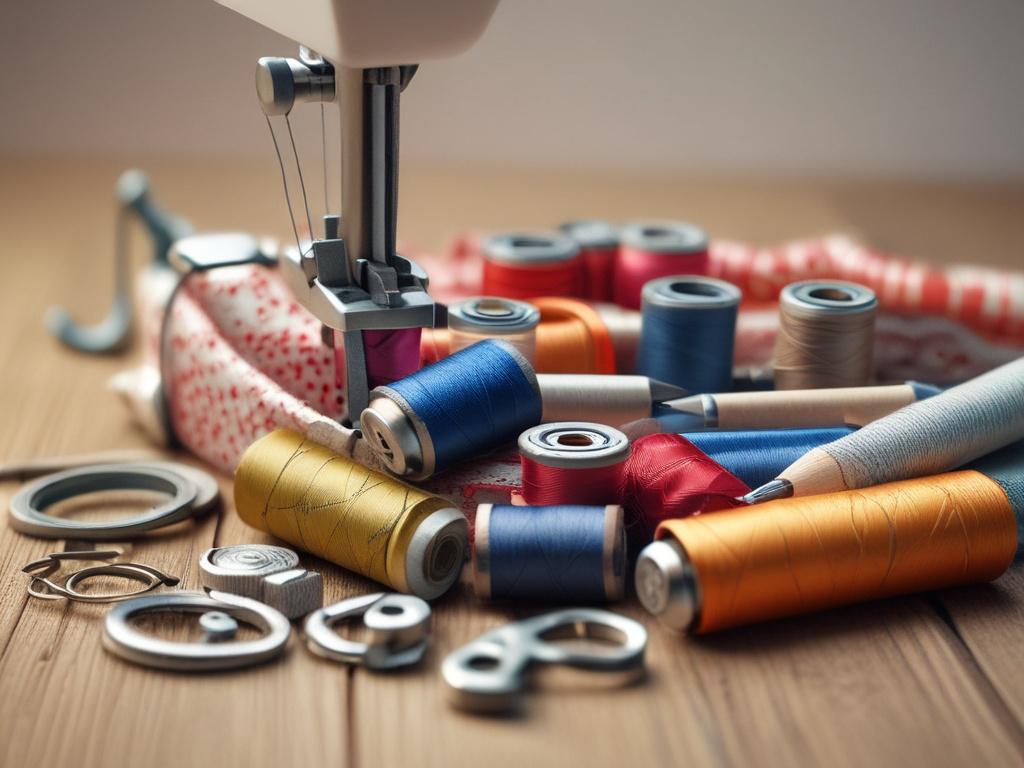 A neatly organized sewing accessories kit with various tools, hyper