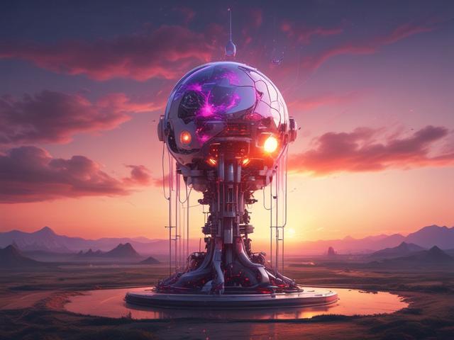 **Prompt for AI Image Generator:**

Create a realistic high-resolution image that symbolizes the theme of "Unleashing the Power of AI⁴." The composition should feature a single, majestic ant, delicately rendered to showcase intricate details of its form, emphasizing characteristics such as its segmented body, antennae, and legs. The ant should represent the concept of recursive intelligence and collaboration, embodying the idea of AI building AI in a compounding loop.

The background should be a minimalisti