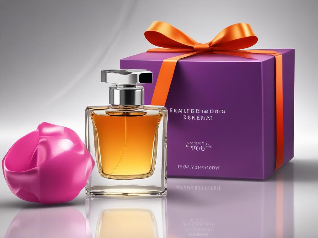 An eye catching high resolution image of a gift box