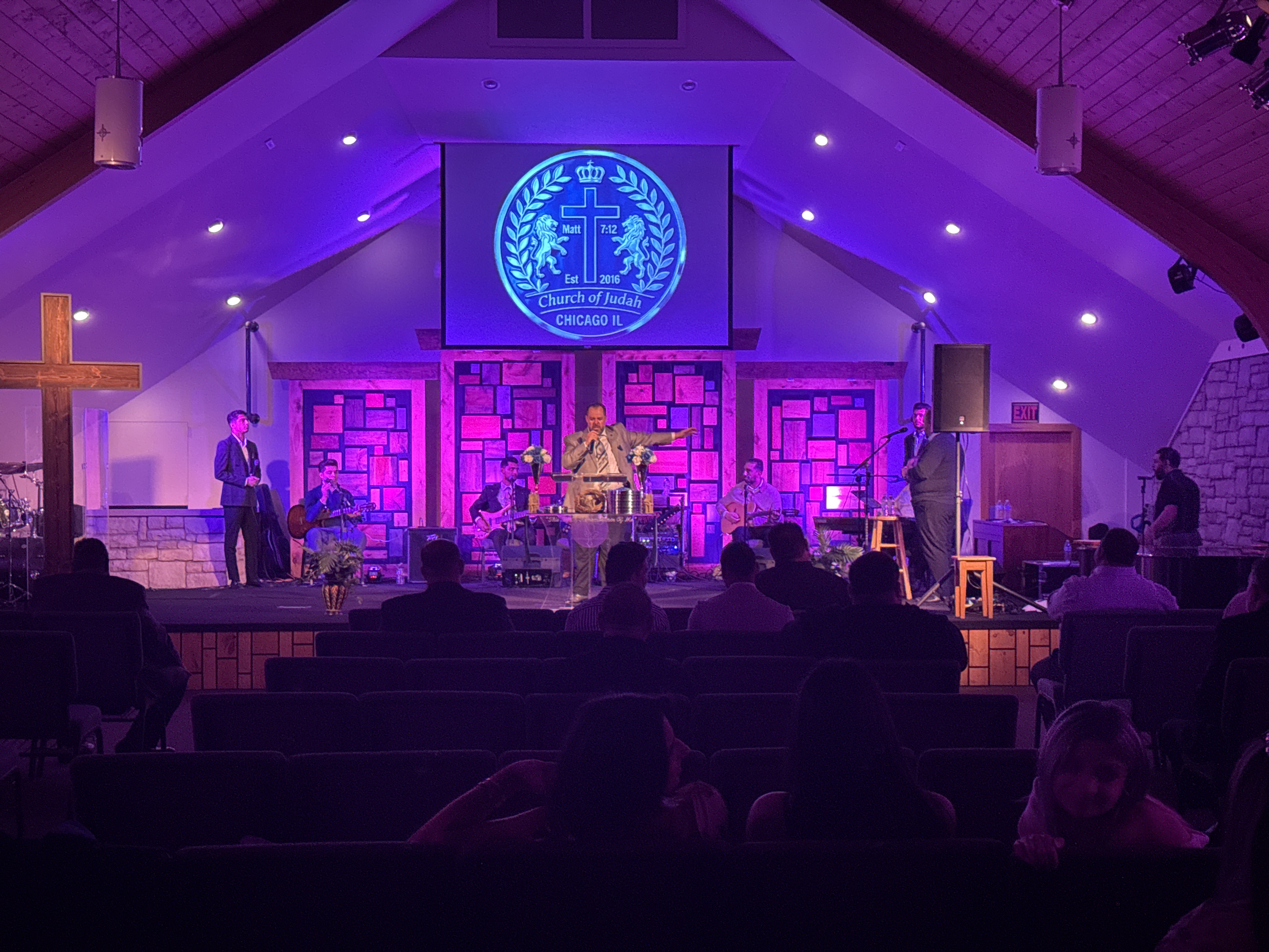 Pastor teaching