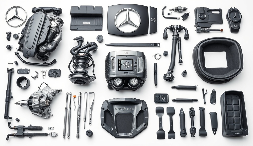 Mercedes-Benz spare parts collection