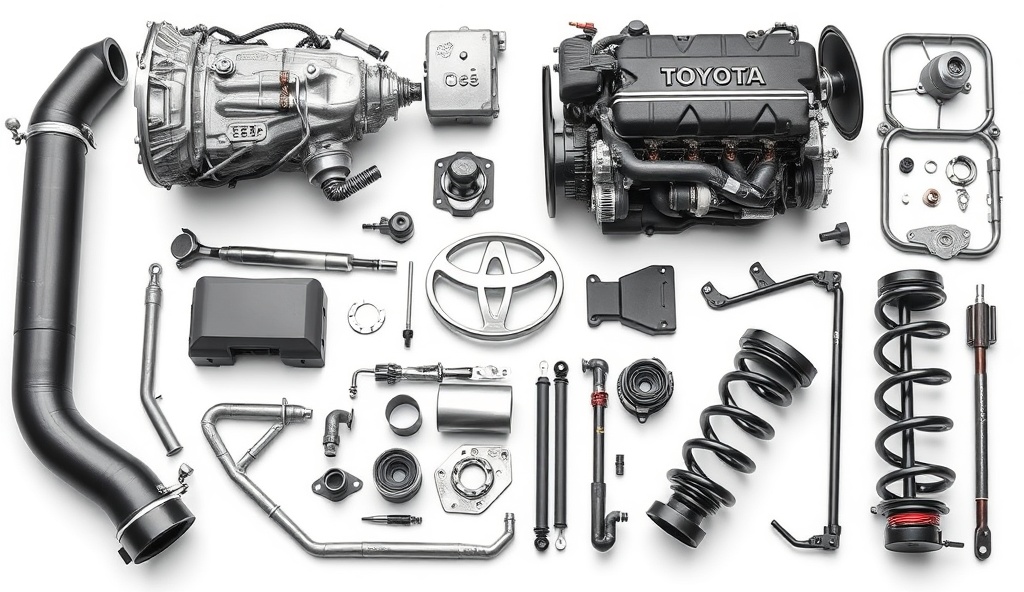 Toyota spare parts collection