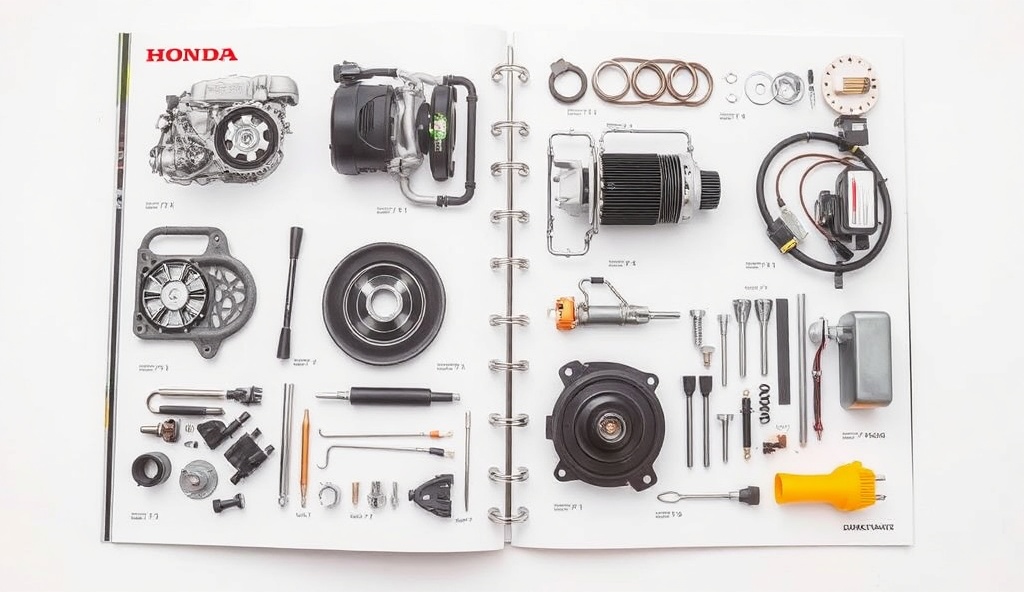 Honda spare parts collection