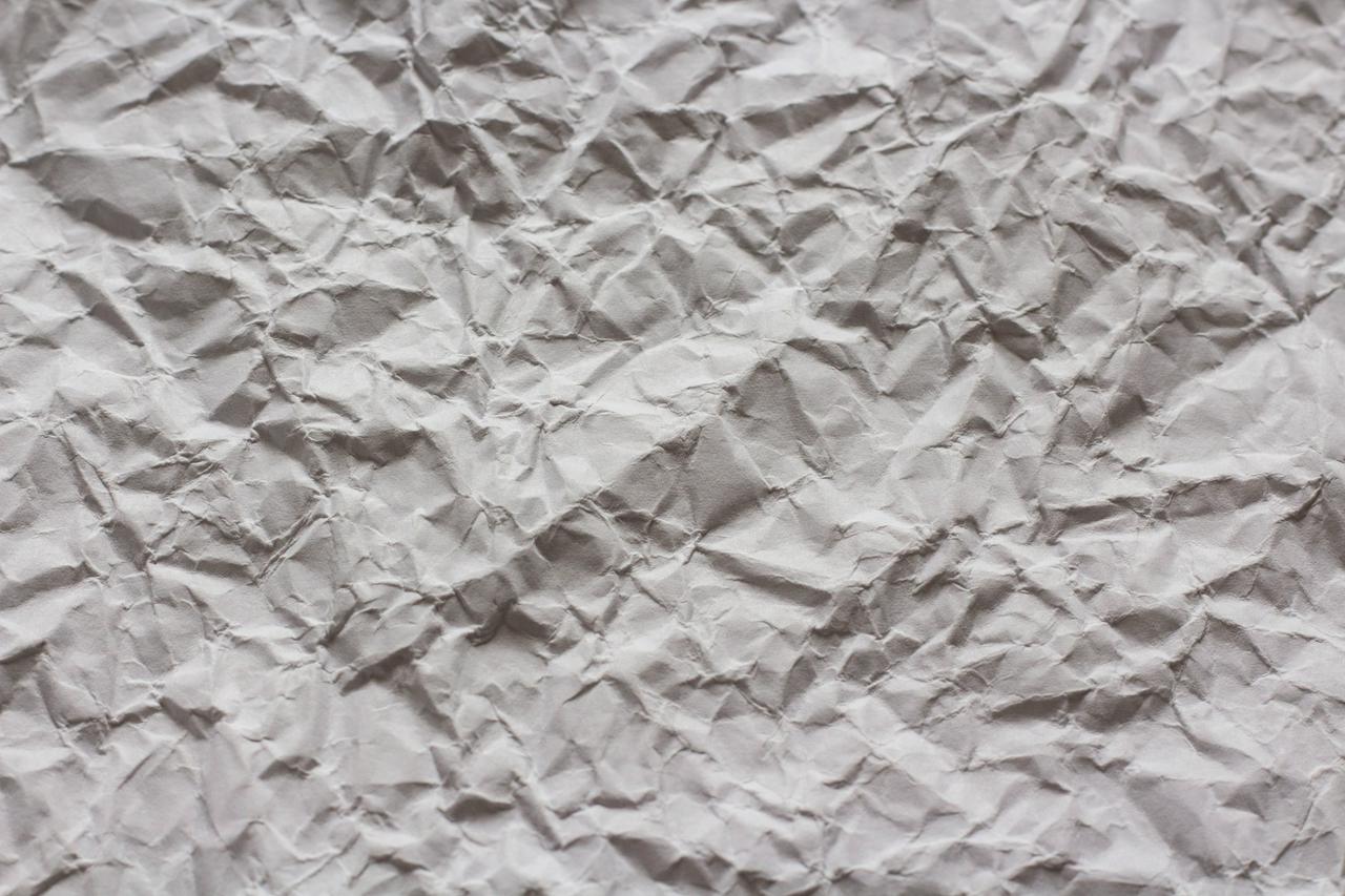 White paper texture (crumpled paper)