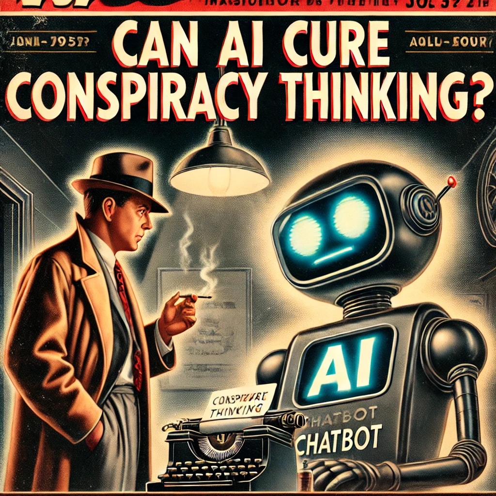 dall·e 2025-01-31 07.25.45 - a vintage 1950s-style magazine cover illustration featuring a dramatic scene_ a futuristic ai chatbot, depicted as a sleek mid-century computer with g.webp
