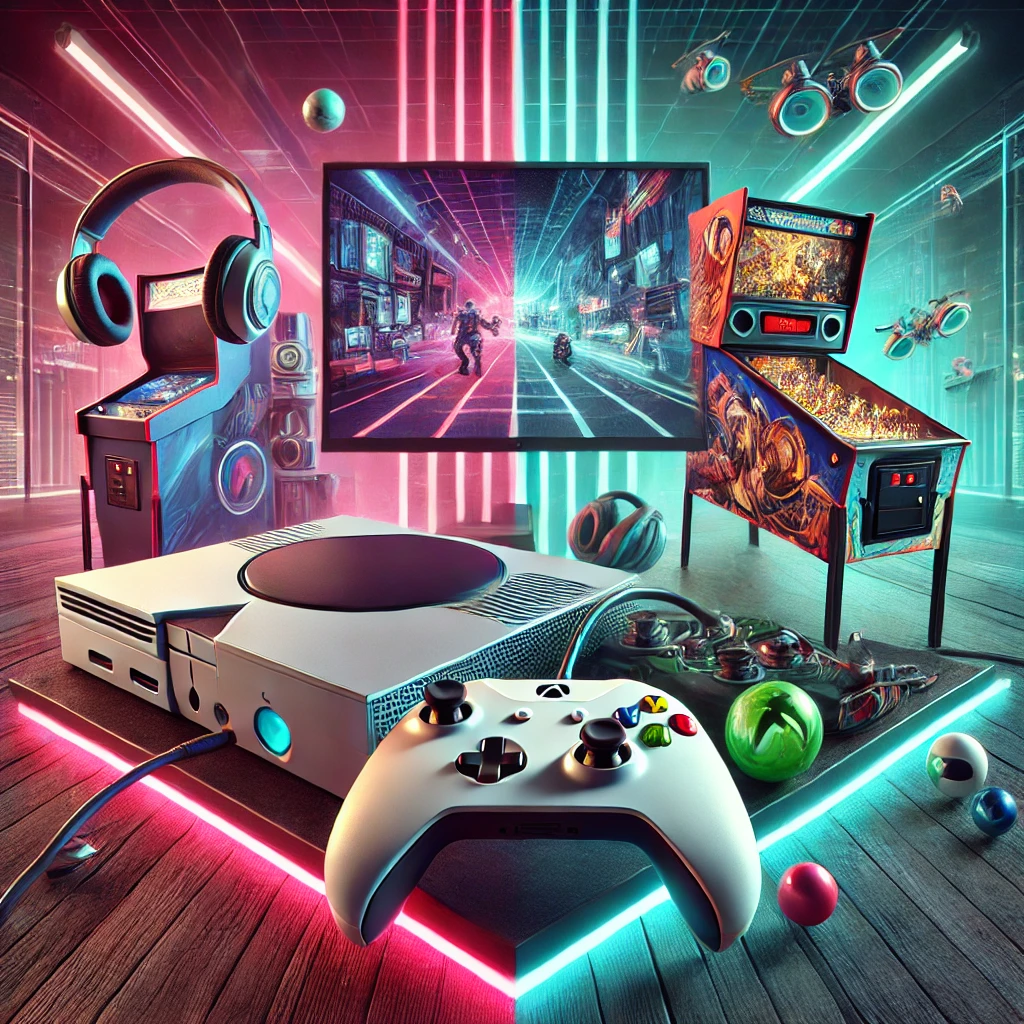 dall·e 2024-11-24 08.17.30 - a square, visually compelling image capturing the theme of gaming with a retro and esports-inspired aesthetic, featuring a dynamic and asymmetrical la.webp