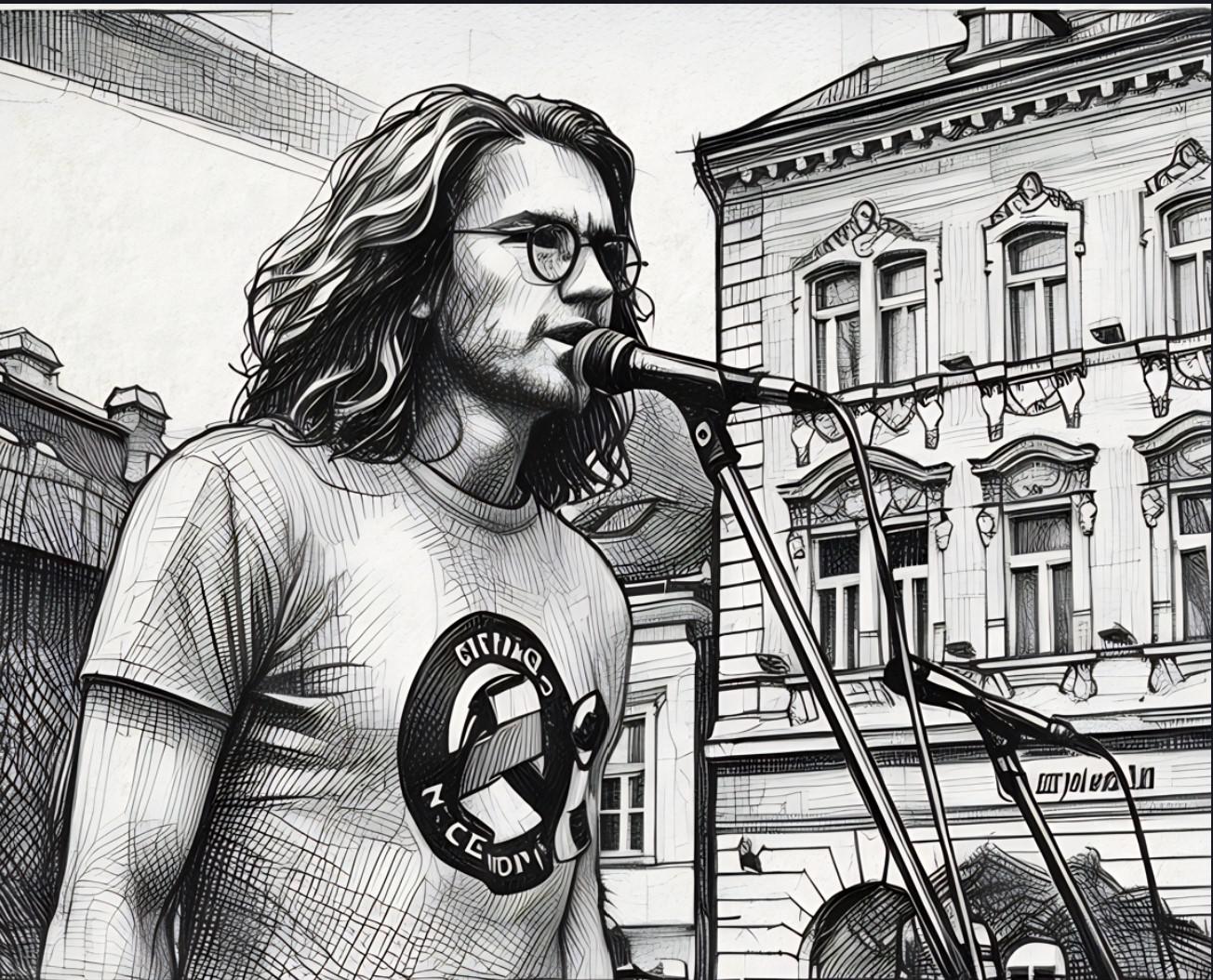 In the steady gaze of Branislav Đorđević, a 22-year-old student of cultural science, there is a defiance that does not shout but stands resolute, a quiet yet unyielding force driving the heartbeat of the student protests that refuse to yield in Serbia today