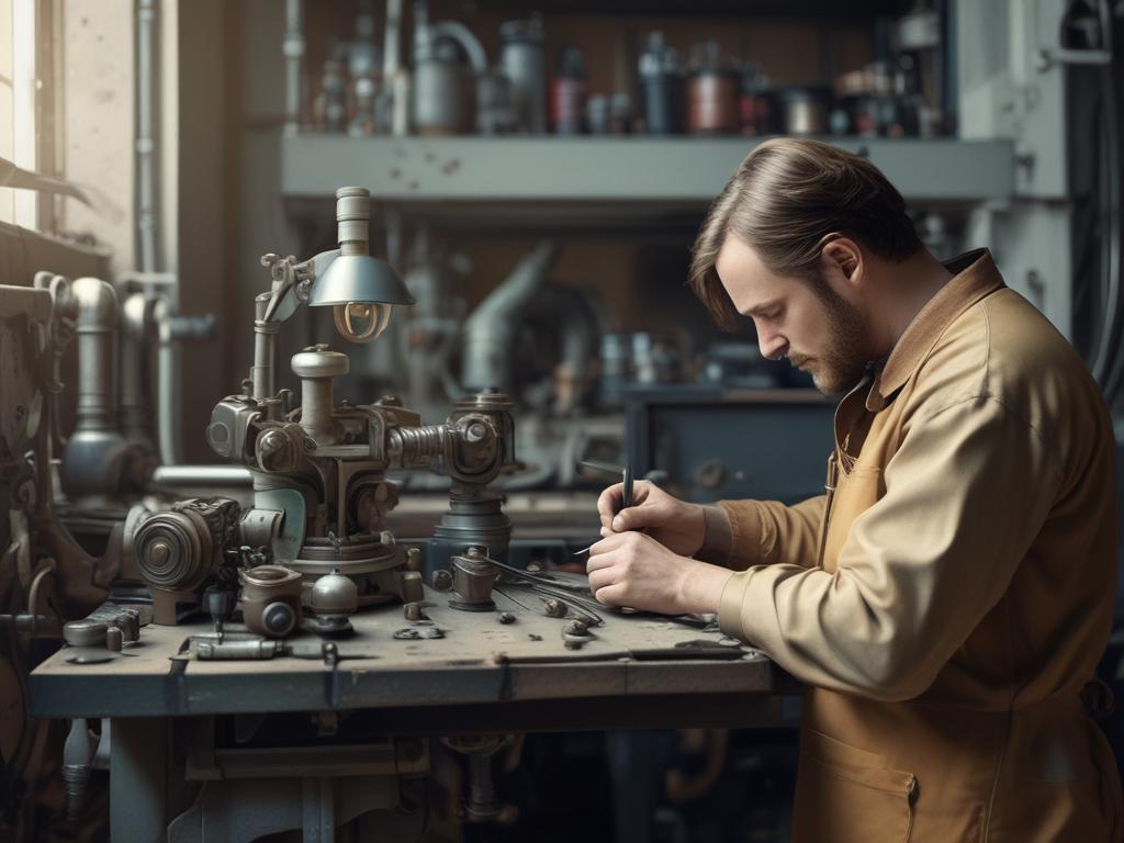 mechanical work, technicians, machinery, repairs