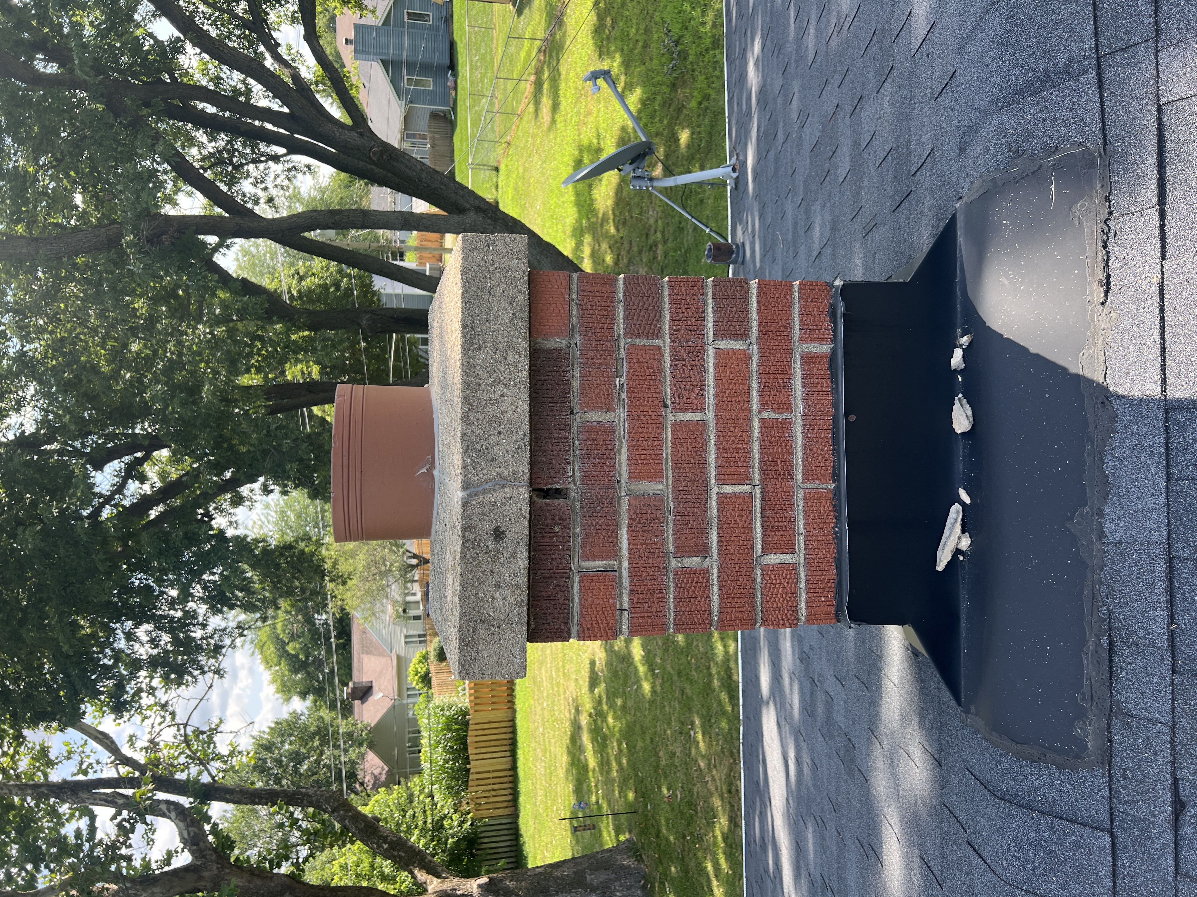 Masonry repairs before