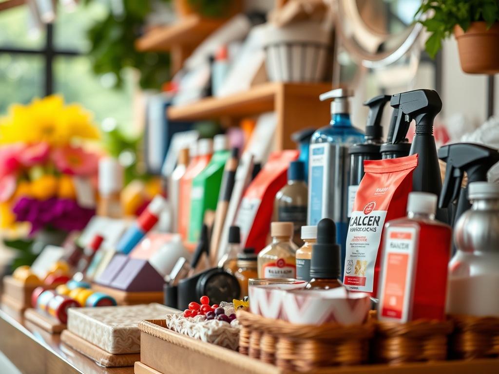 A hyper realistic close up shot of a beautifully arranged