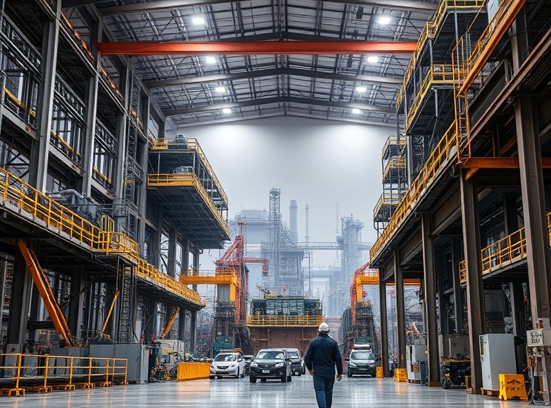 Large industrial facility for hard-to-abate industry