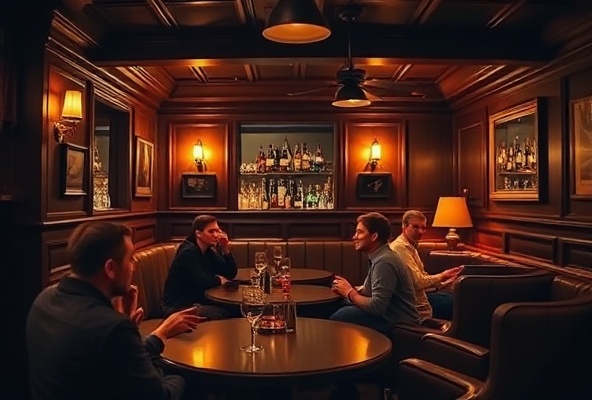 Cozy Bar Interior