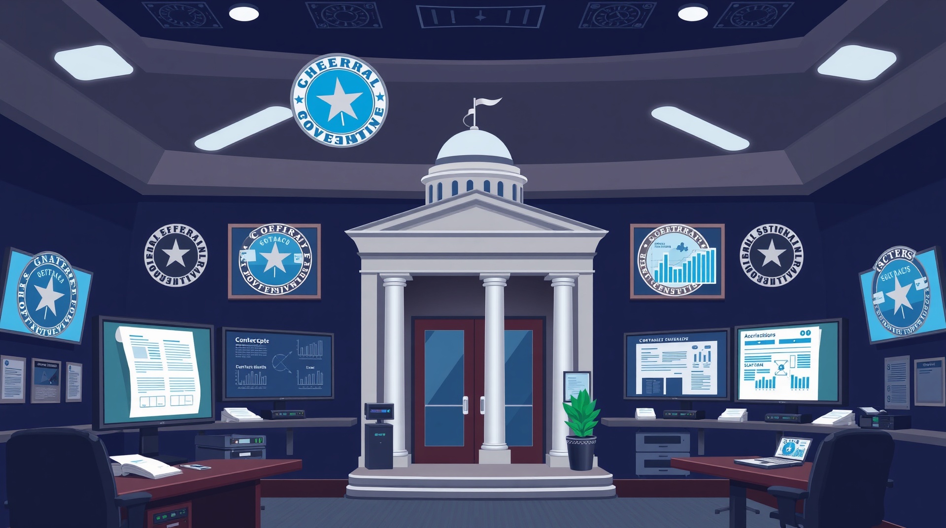 Federal government operations command center