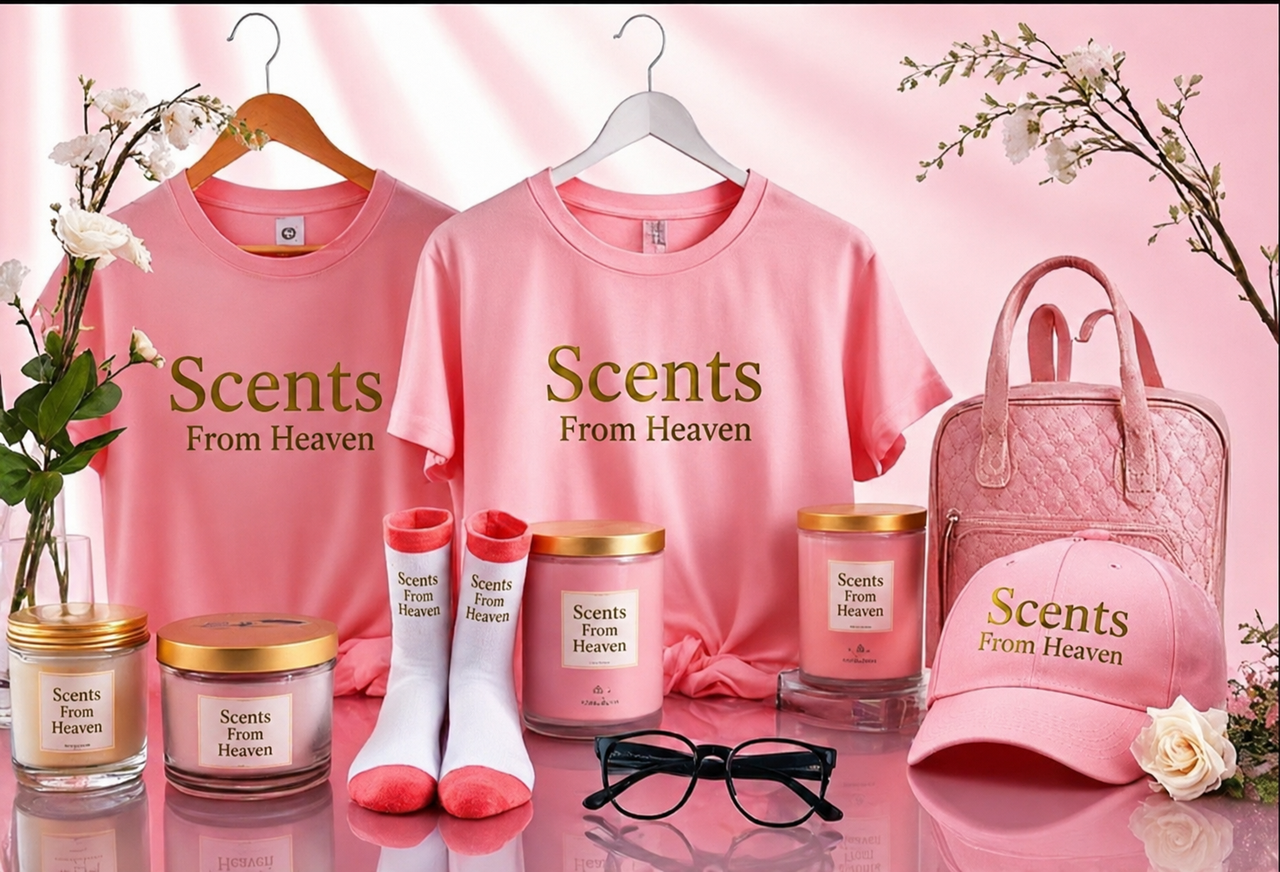 Branded merchandise from Scents From Heaven