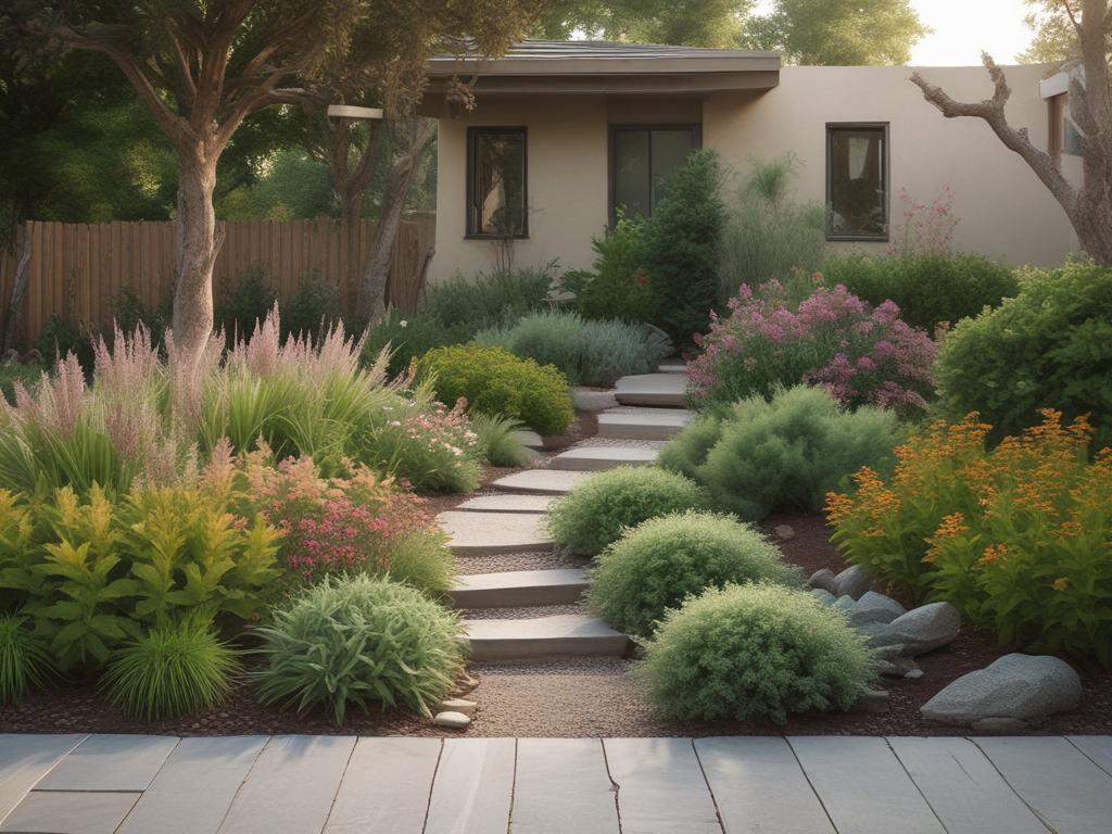 sustainable landscaping, eco-friendly garden, native plants