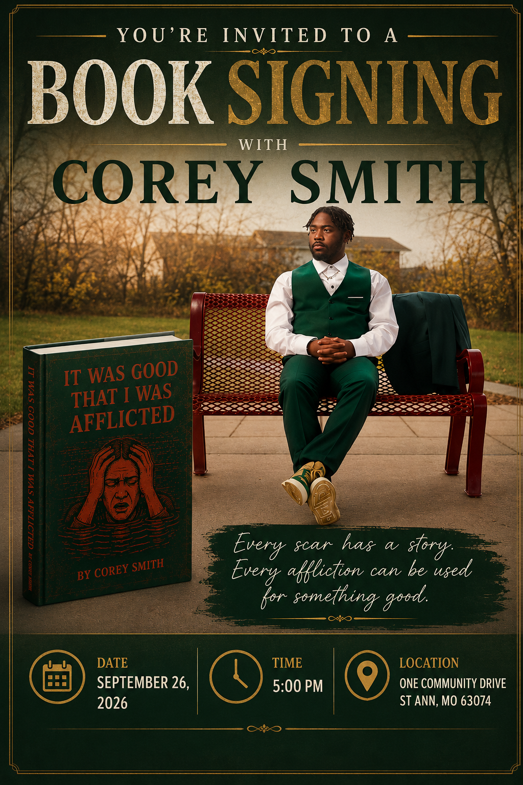 Ink and Insights Event Flyer - Corey Smith