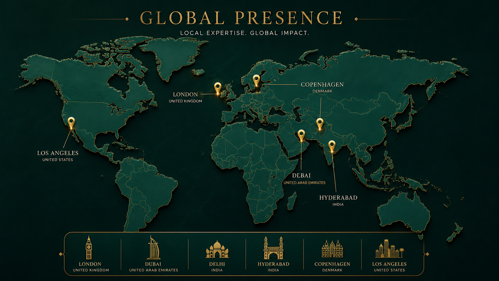 Global Presence Map