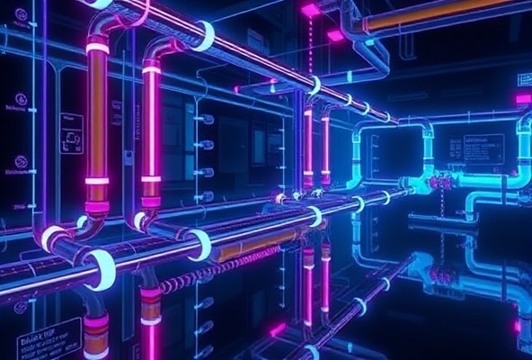 Futuristic building renovation