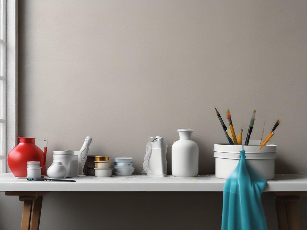 **Prompt for AI Image Generator:**

Create a realistic high-resolution photo that captures the theme of "Why Paint Fails Even with a Professional Contractor." The focus should be on a single subject: a close-up shot of a professional contractor's hands applying a fresh coat of paint to a wall. The contractor should be seen visibly assessing the texture and finish of the paint, highlighting an expression of concentration and concern.

The background must be simple and unobtrusive, featuring a soft blur of a 