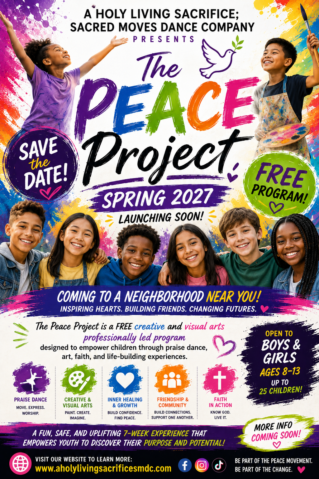 The Peace Project flyer