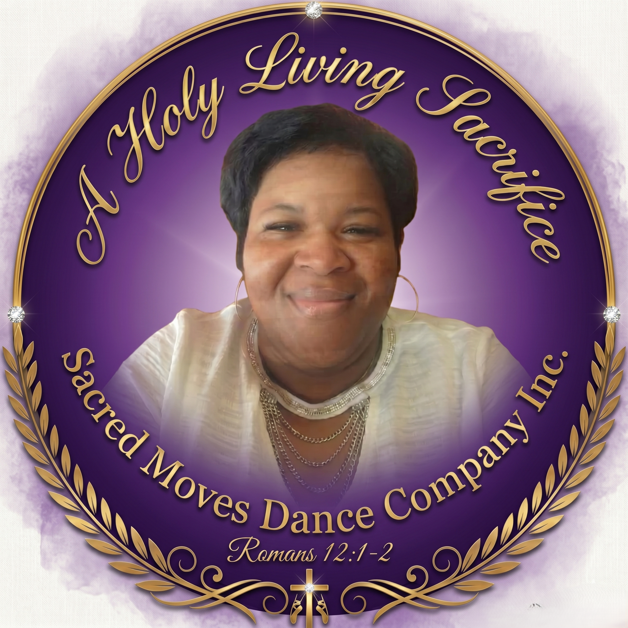A Holy Living Sacrifice; Sacred Moves Dance Company Logo