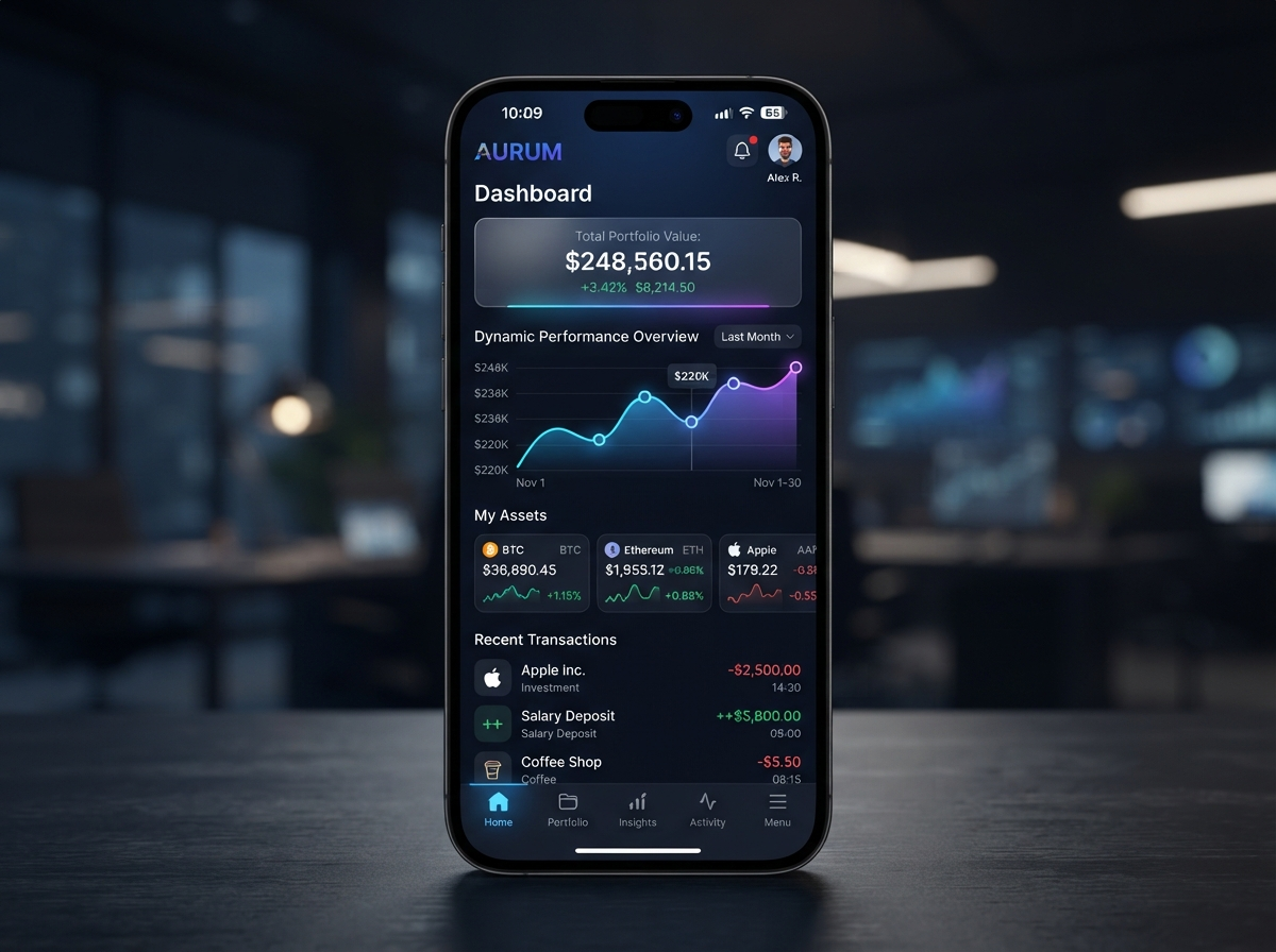Fintech Mobile Banking App